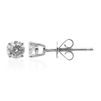 Pendientes en oro con Diamante I1 (H)  (CIRARI)