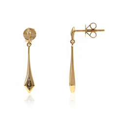 Pendientes en oro con Diamante VS2 (F) (de Melo)