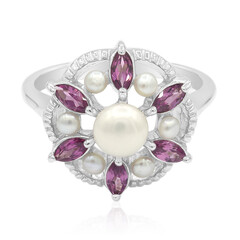 Anillo en plata con Perla Freshwater (TPC)