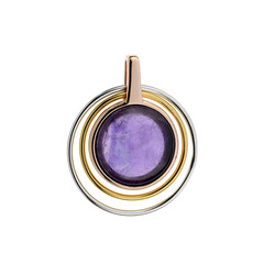 Colgante en plata con Amatista