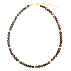 Collar en plata con Pietersita