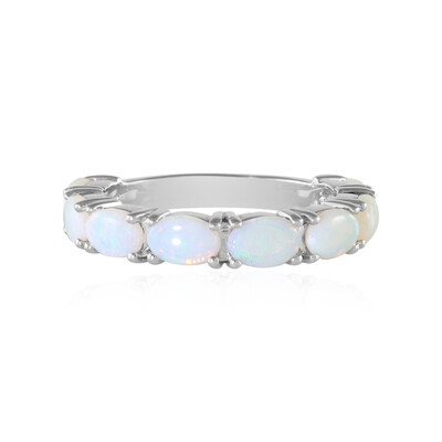 Anillo en plata con Ópalo de Australia