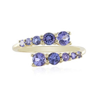 Anillo en oro con Tanzanita (de Melo)