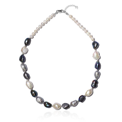 Collar en plata con Perla Freshwater (TPC)