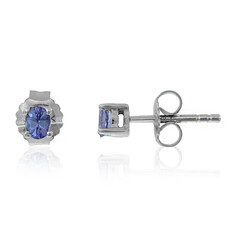 Pendientes en plata con Tanzanita