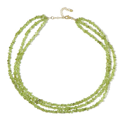 Collar en plata con Peridoto