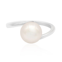 Anillo en plata con Perla Freshwater