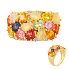 Anillo en plata con Zafiro
