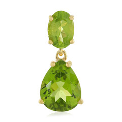 Colgante en plata con Peridoto