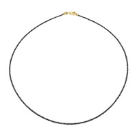Collar en oro con Diamante negro