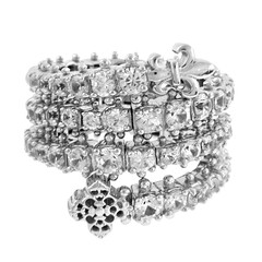 Anillo en plata con Zircón (Dallas Prince Designs)