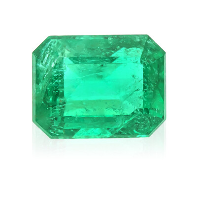 Piedra preciosa con Esmeralda de Zambia