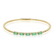 Brazalete en oro con Esmeralda de Zambia AAA (CIRARI)