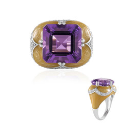 Anillo en plata con Amatista Rosa de Francia (Adela Silber)