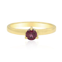 Anillo en plata con Rodolita
