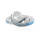 Anillo en plata con Topacio blanco (Adela Silber)