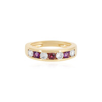 Anillo en plata con Amatista