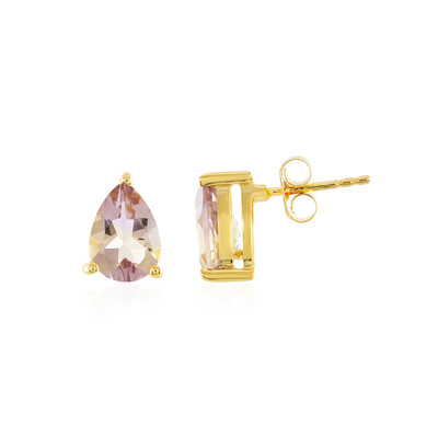 Pendientes en plata con Ametrino de Anahí