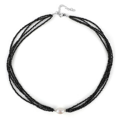 Collar en plata con Perla de Akoya