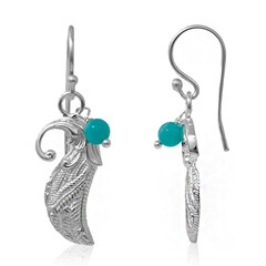 Pendientes en plata con Amazonita