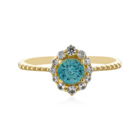 Anillo en oro con Zircón de Ratanak Kirí (Adela Gold)
