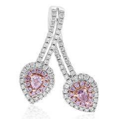 Colgante en oro con Diamante rosa SI (CIRARI)