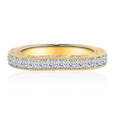 Anillo en oro con Diamante IF (D) (Annette)