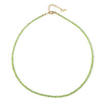 Collar en plata con Peridoto