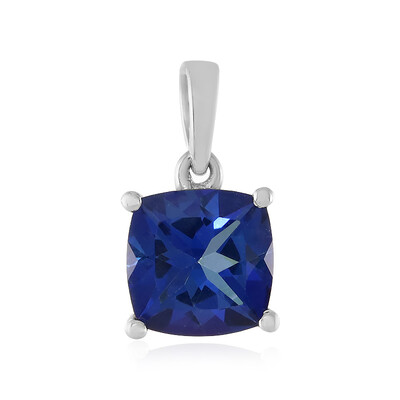 Colgante en plata con Topacio azul royal