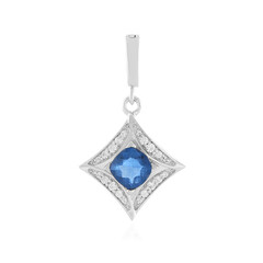 Colgante en plata con Fluorita de color cambiante