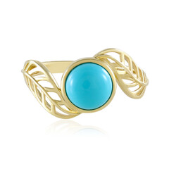 Anillo en oro con Turquesa bella durmiente (Ornaments by de Melo)