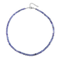 Collar en plata con Tanzanita