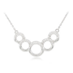 Collar en plata con Zircón