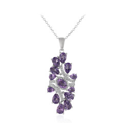 Collar en plata con Amatista