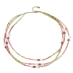 Collar en plata con Grosularia (Riya)