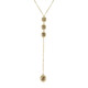 Collar en oro con Diamante champán I2