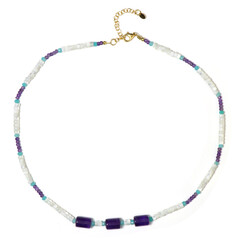 Collar en plata con Amatista