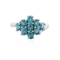 Anillo en plata con Zircón de Ratanak Kirí