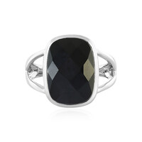 Anillo en plata con Ónix negro