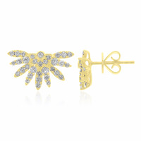 Pendientes en oro con Diamante SI1 (H)