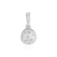 Colgante en plata con Diamante I2 (I)