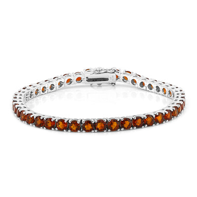 Brazalete en plata con Citrino de Madeira