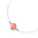 Collar en plata con Rodocrosita