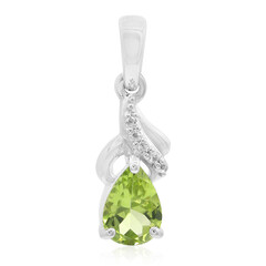 Colgante en plata con Peridoto