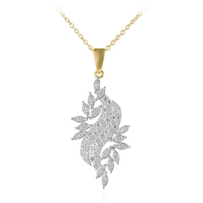 Collar en plata con Diamante I3 (I)
