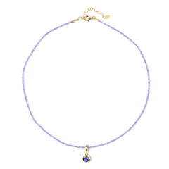 Collar en plata con Tanzanita