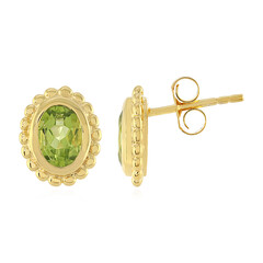 Pendientes en plata con Peridoto