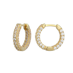 Pendientes en plata con Zircón