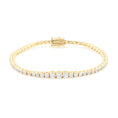 Brazalete en plata con Zircón