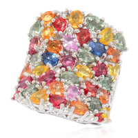 Anillo en plata con Zafiro (Dallas Prince Designs)